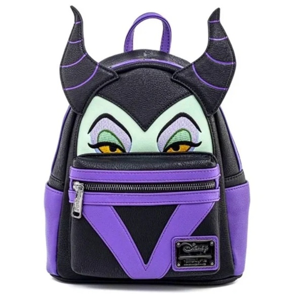 NWT Loungefly Disney Villain Maleficent Backpack - Picture 1 of 4